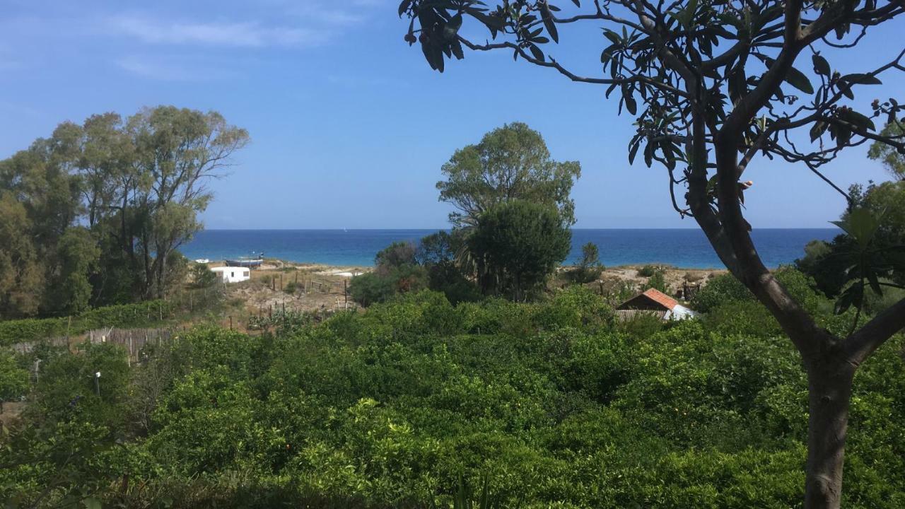מסינה Casa Sulla Spiaggia- Mortelle מראה חיצוני תמונה